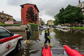 Badai hebat picu banjir bandang di wilayah utara Italia, satu tewas