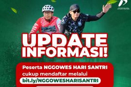 Pemkot Mojokerto ajak gowes guna peringati Hari Santri