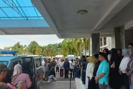 DPRD Kalteng beri penghormatan terakhir untuk Almarhum Agus Pramono