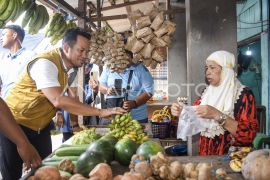 Cagub Kaltim Rudy Mas'ud blusukan ke Pasar Kedondong