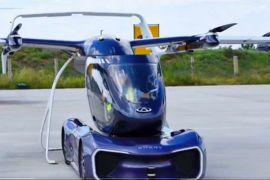 Mobil terbang tanpa awak Chery telah terbang sejauh 80 km