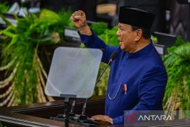 Catat 39 poin penting pidato perdana Presiden Prabowo