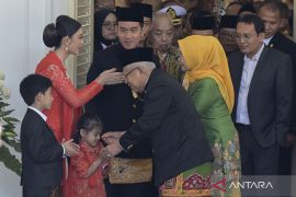 Pisah sambut wakil presiden di Istana Wapres