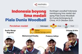 Indonesia boyong lima medali Piala Dunia Woodball