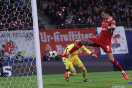 Gol tunggal Darwin Nunez bawa Liverpool menang 1-0 atas RB Leipzig