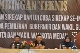 KPU Medan gelar Bimteklanjutan penggunaan Sirekap untuk PPK dan PPS