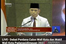 Debat calon kepala daerah Kota Padangsidimpuan kurang diminati masyarakat