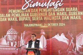 KPU Kepri batasi jumlah pendukung paslon hadir debat pilkada