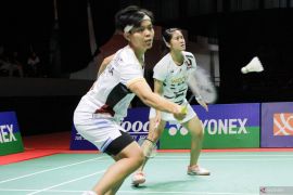 Lanny Tria Mayasari/Siti Fadia Silva Ramadhanti melaju perempatfinal Indonesia Master