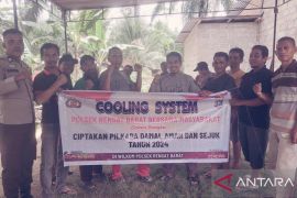Polsek Rengat Barat ajak warga sukseskan pilkada dan program ketahanan pangan