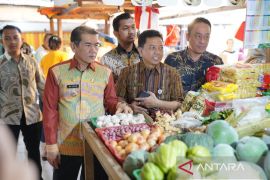 Satgas Pangan Kota Pontianak sidak harga pangan di pasar kendalikan inflasi