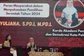 KPU Kota Palembang gelar pendidikan  bagi pemilih segmen perempuan