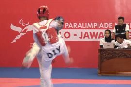 Dedi Setiawan sumbang emas pertama DIY di para taekwondo