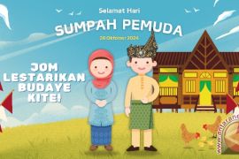 Ilustrasi melestarikan budaya Melayu (ANTARA/Nadilla)