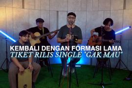 Kembali dengan formasi lama, Tiket rilis single &ldquo;Gak Mau&rdquo;