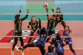 Rajawali O2C Ciparay menang atas Lombok PLN Electric