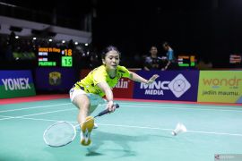 Dhinda melaju ke semi final Indonesia Masters 2024