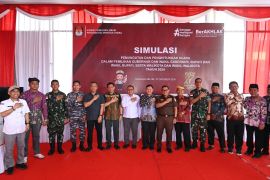 DPRD hadiri  simulasi pemungutan dan perhitungan suara serta penggunaan Sirekap