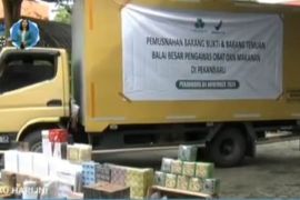 BPOM Pekanbaru musnahkan produk organik ilegal senilai Rp2,9 miliar