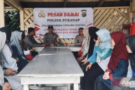 Polsek Peranap dorong guru ciptakan pillada damai