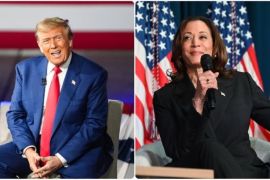 Kemala Harris-Trump terus bersaing, saat 75 juta warga AS telah mencoblos
