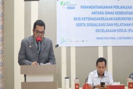 Pemkab Parimo komitmen tingkatkan kepesertaan Jamsostek