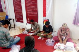 Ratusan surat suara di Batanghari alami kerusakan