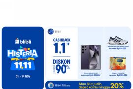 Rayakan promo 11.11 dengan berbagai promo menarik Blibli hingga 14 November 2024