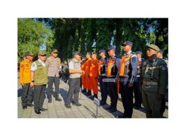 Pemkot Mataram menggelar apel kesiapsiagaan bencana hidrometeorologi