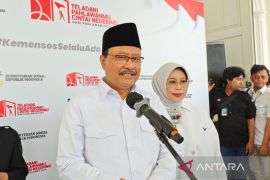 Mensos Saifullah Yusuf pastikan korban erupsi Gunung Lewotobi mendapat bantuan