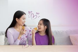 Konsumsi camilan dengan anak penting untuk perkembangan mental