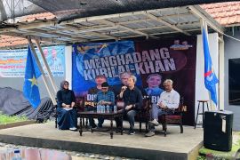 Diskusi dan bedah buku 'Menghadang Kubilai Khan', bahas persatuan nasional