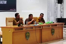 Dispora Kaltim  beri bimbingan teknis untuk anggota Karang Taruna