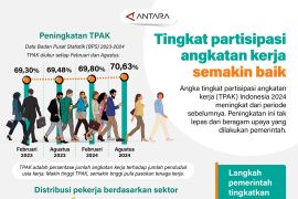 Tingkat partisipasi angkatan kerja semakin baik