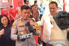 Polda Sulsel sita produk perawatan kulit diduga bermerkuri