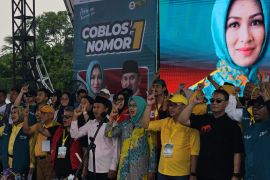 Airin memulai kampanye akbar di Kabupaten Tangerang