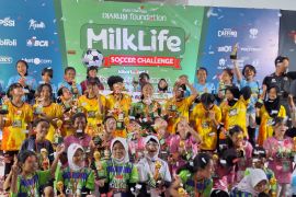 SDN Kebagusan 03 juara MilkLife Soccer Challenge Jakarta Seri 2 2024