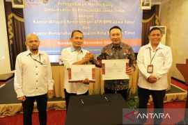 Kanwil BPN Jatim-Ombudsman MoU pembentukan narahubung