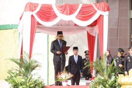 Sekda HSS pimpin peringatan Hari Pahlawan 2024