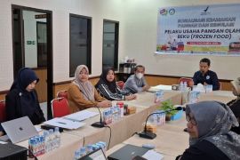 BPOM-Palu sosialisasi keamanan pangan ke distributor olahan beku