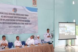 Bangka Tengah dan BPN sosialisasikan program konsolidasi tanah