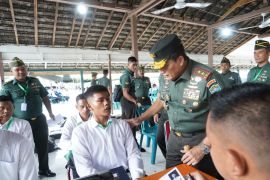 Pangdam IM pastikan seleksi calon bintara transparan