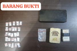 Polrea Langkat tangkap pemilik narkotika jenis  sabu-sabu