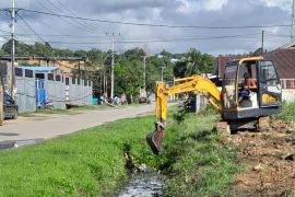 Kota Sorong lakukan normalisasi drainase untuk cegah banjir