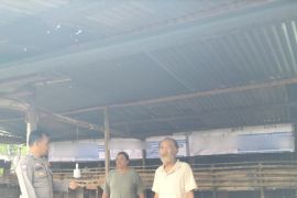 Polres Pasaman Barat salurkan bantuan bibit dan pakan ternak ke warga