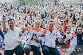 Ribuan warga Karawang padati kampanye Aep-Maslani