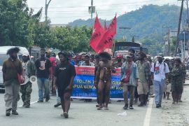 Kapolresta jayapura tuding KNPB tunggangi demo berupaya ganggu pilkada