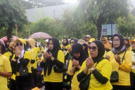 Ribuan pesenam Kalsel perkuat MURI Senam Golkar