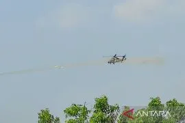 Puncak Latgabma Keris Woomera latihan penembakan amunisi tajam