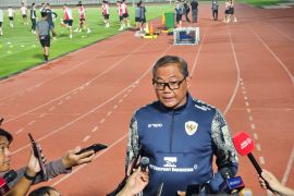 Timnas Indonesia gelar latihan perdana untuk lawan Filipina sore ini